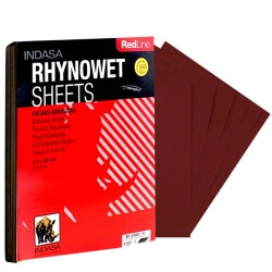 İndasa Rhynowet Red Line 230 x 280 Su Zımpara 120 Kum (Paket = 50 Adet)