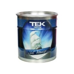Tek Boya Özel Yat Vernik 2,5 lt (Koli = 4 Adet)
